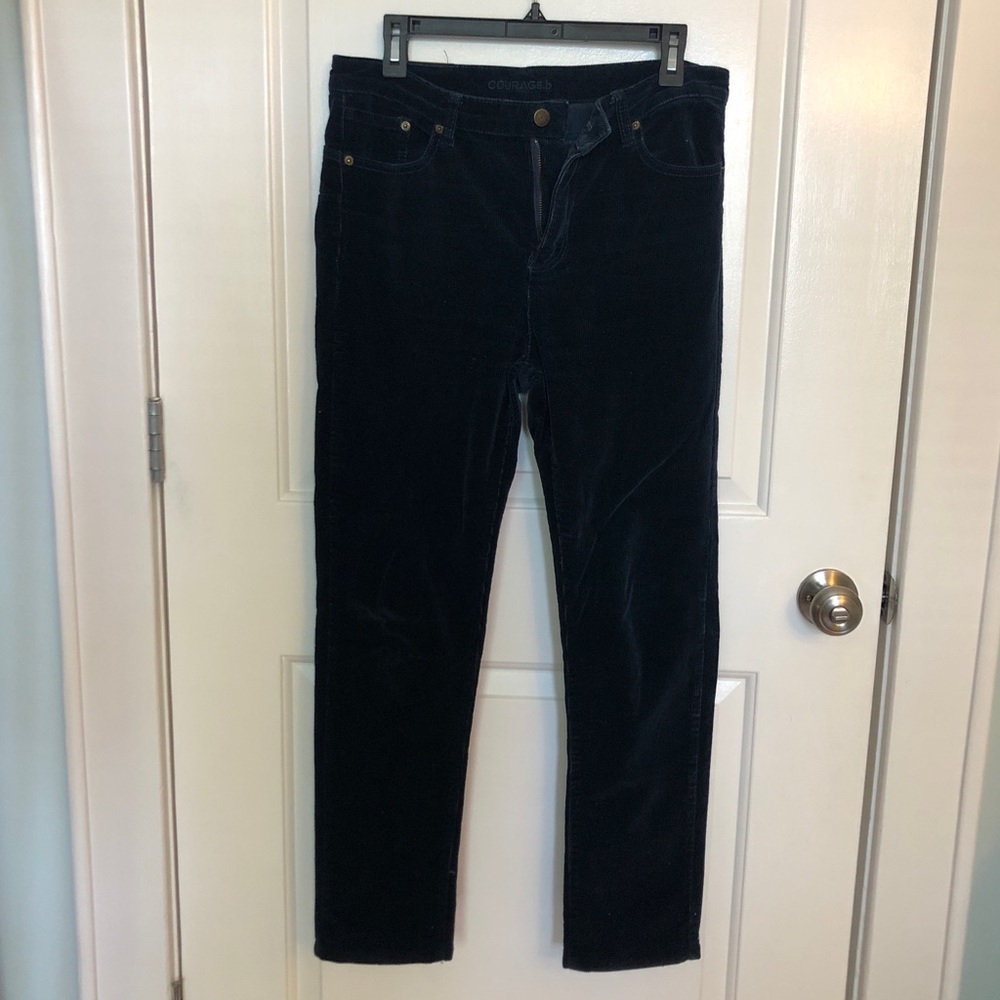 Blue Corduroy Pants from Courage B